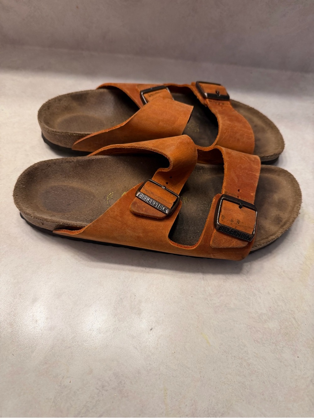 Birkenstock Women's Arizona Oiled Leather Rust Color
